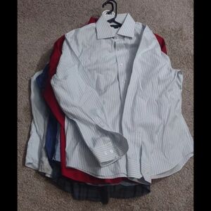 Striped Button-Up Shirt Bundle